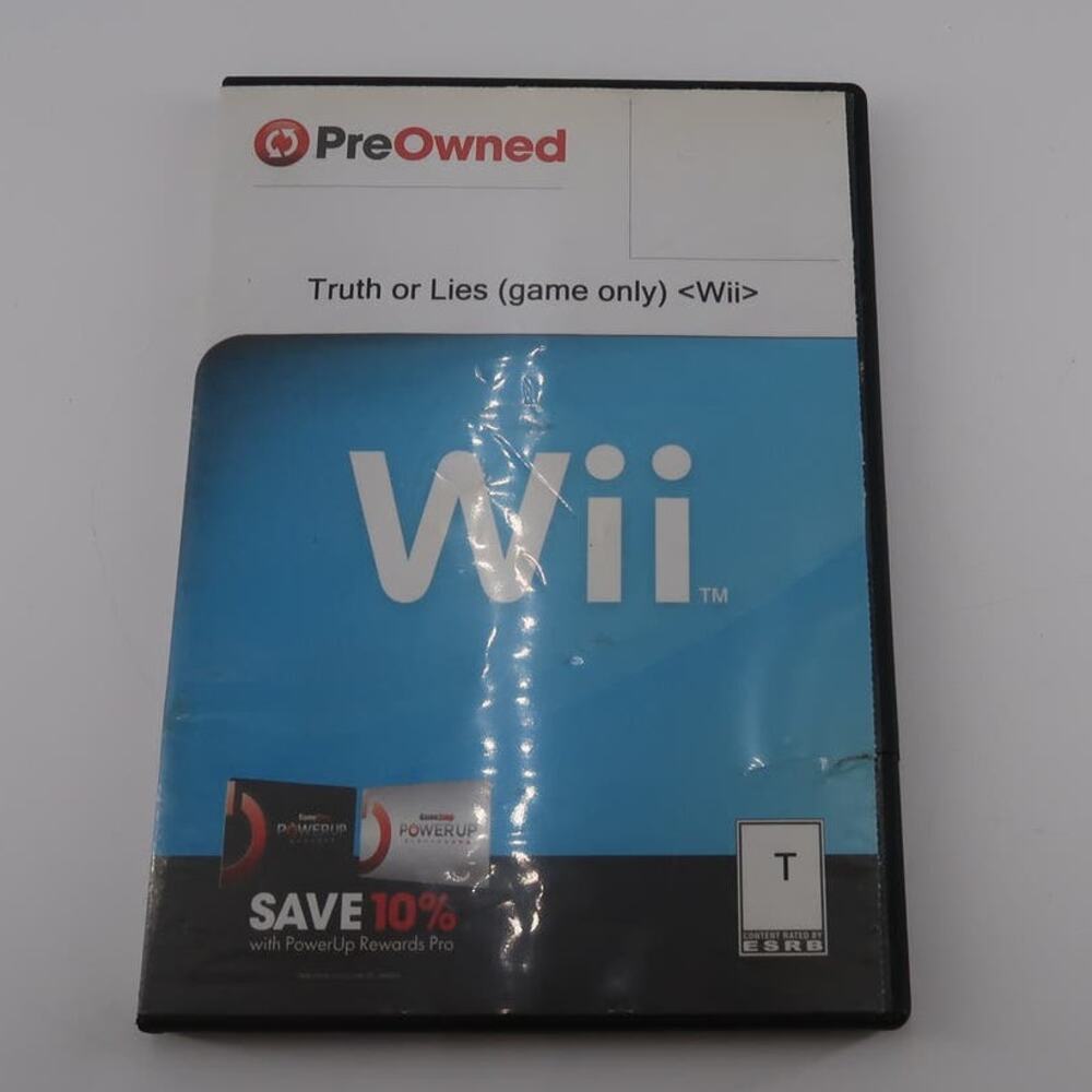 Truth or Lies (Nintendo Wii, 2010)